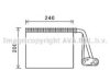 AVA QUALITY COOLING RTV566 Evaporator, air conditioning
